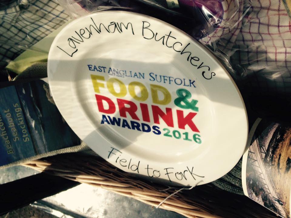 Lavenham Butchers, Field to Fork Award