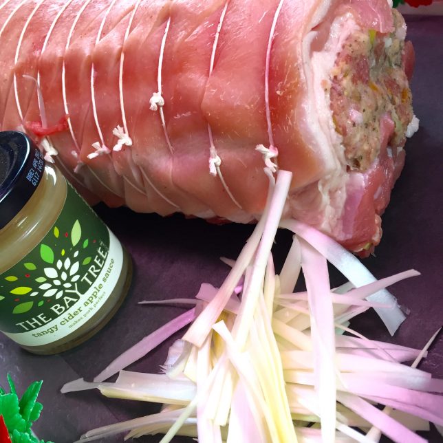 ! Stuffed belly of pork